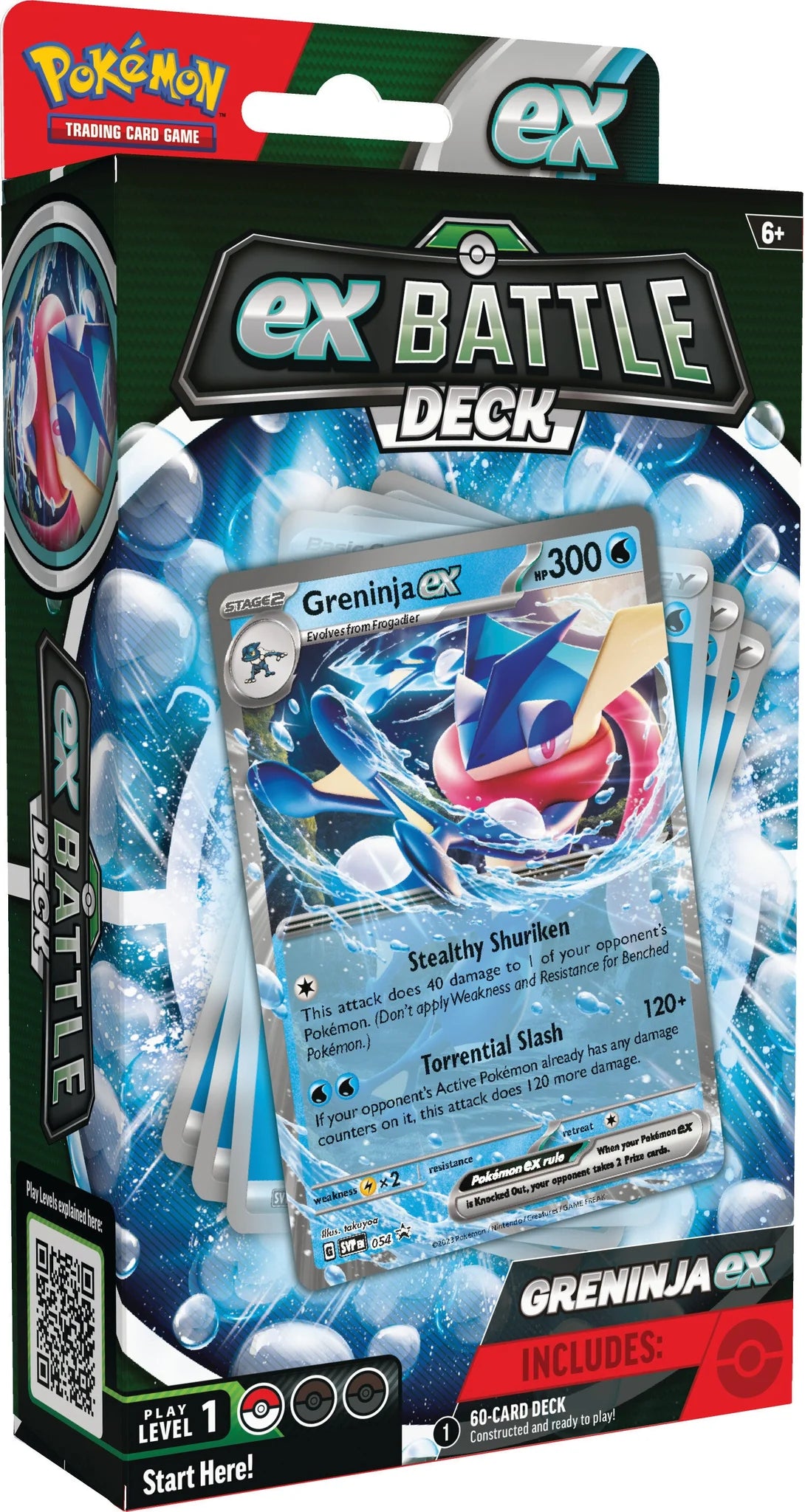 Ex Battle Deck Greninja Ex (Inglés) POKEMON