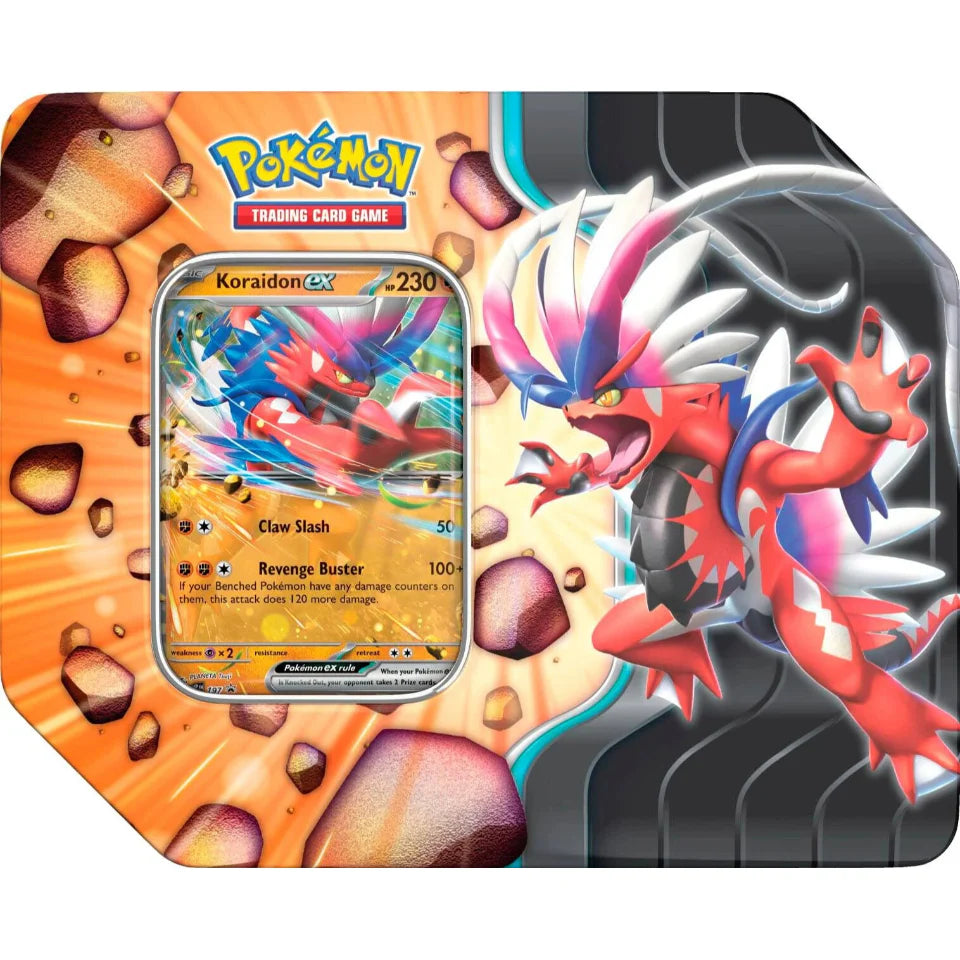 Pokemon TCG: Slashing Legends Tin - Inglés