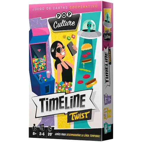 Timeline Twist – Pop Culture - Juego de Cartas