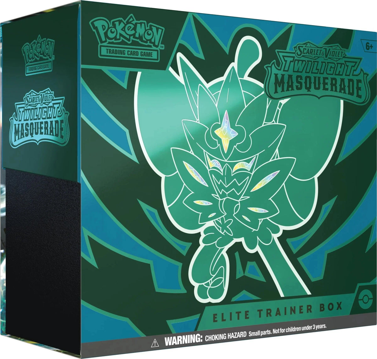 Pokemon Tcg Mascarada Crepuscular: Caja de entrenador élite