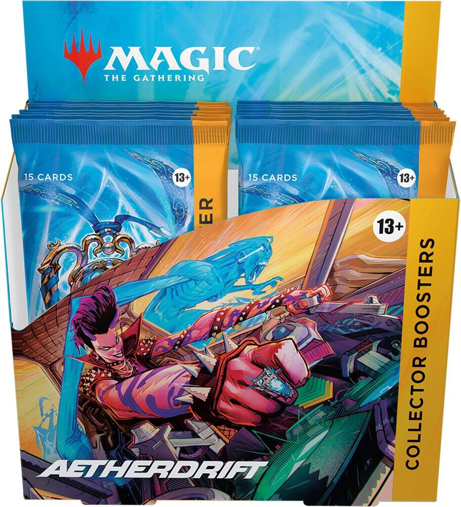 MTG: Aetherdrift Collector’s Booster Display