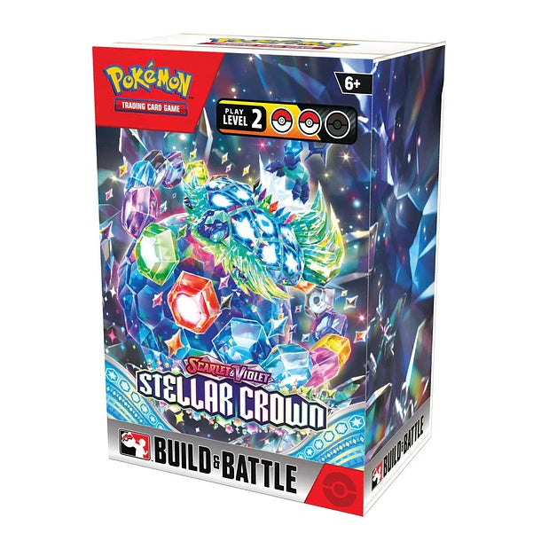 Scarlet & Violet 07 Stellar Crown - Build & Battle Box