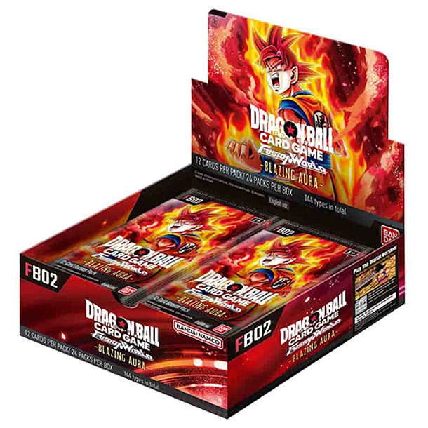 Fusion World: Blazing Aura FB02 Booster Box DRAGON BALL CARD GAME