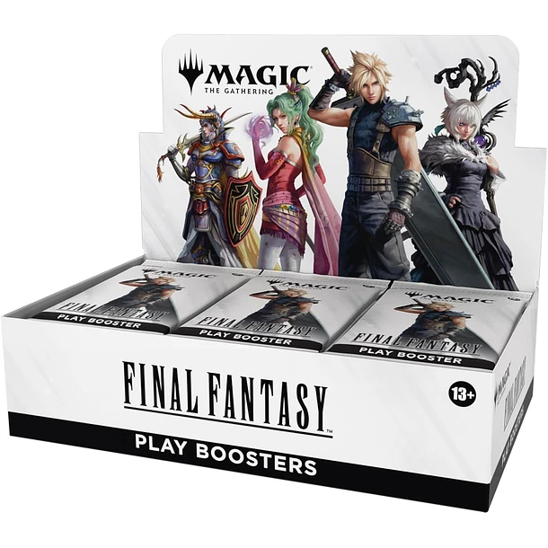 Magic: The Gathering - Final Fantasy Play Booster Box (30 Packs) - Español