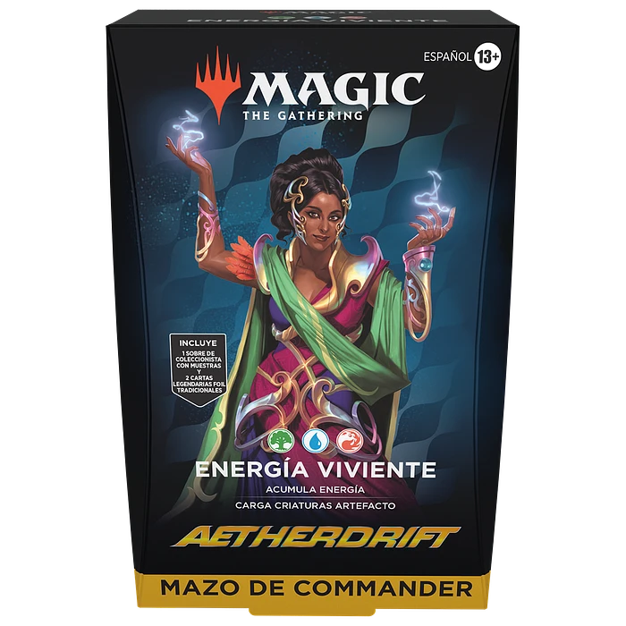 MTG: Aetherdrift Commander Energía viviente - En Español