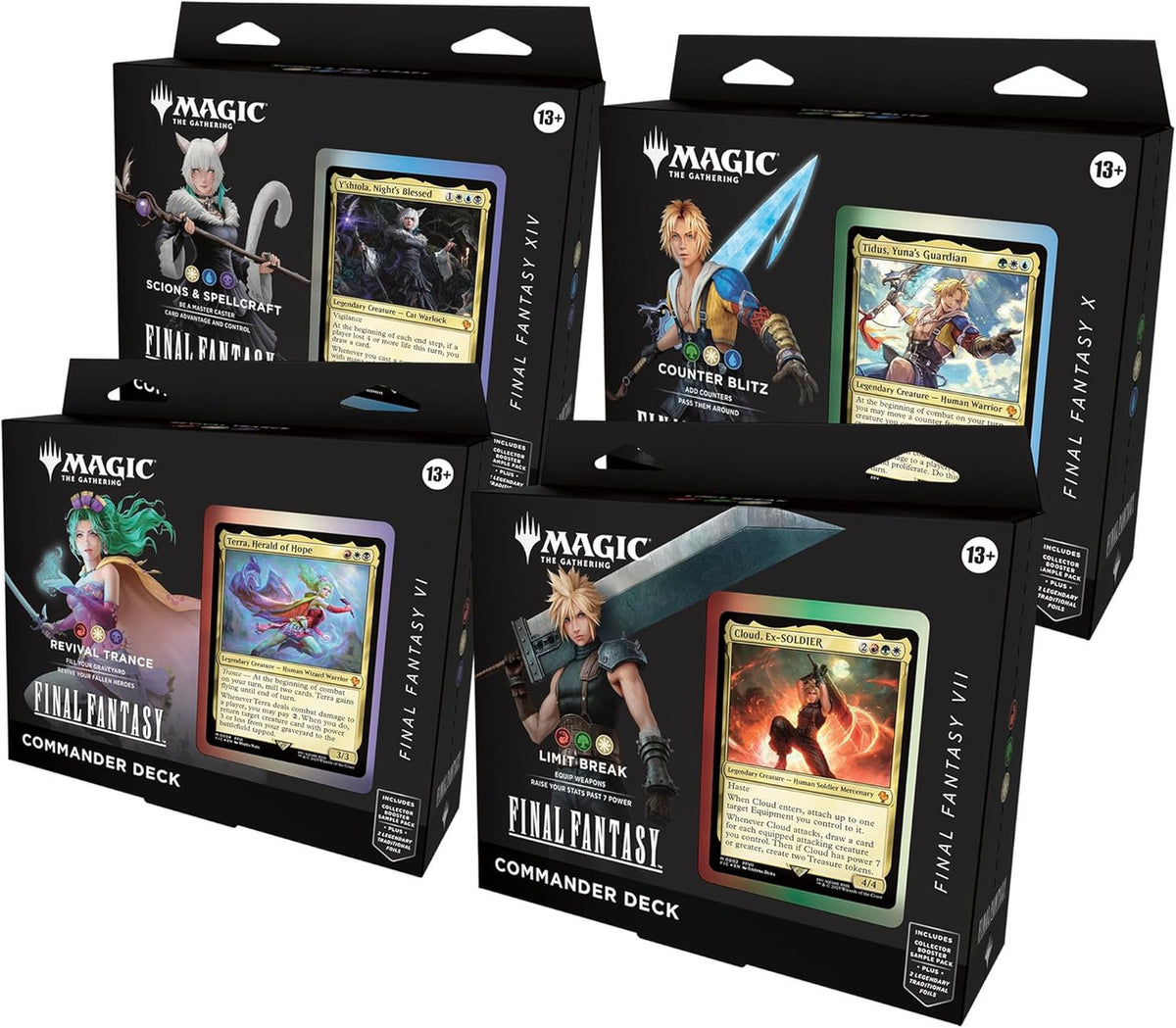 MTG: Final Fantasy Commander – Set of 4 Decks