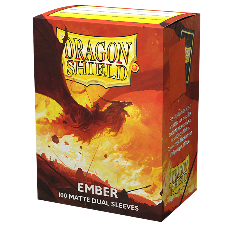Protectores Dragon Shield Matte Dual - Ember