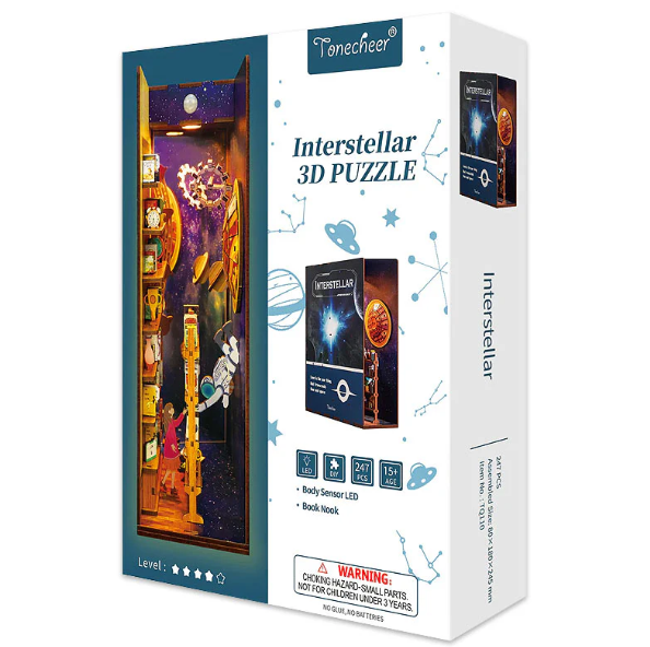 Booknook Interstellar Separador de Libros Tonecheer