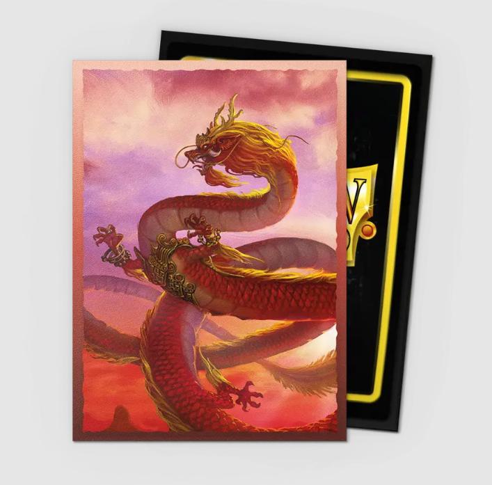 Matte Dual Art Sleeves - Wood Dragon 2024