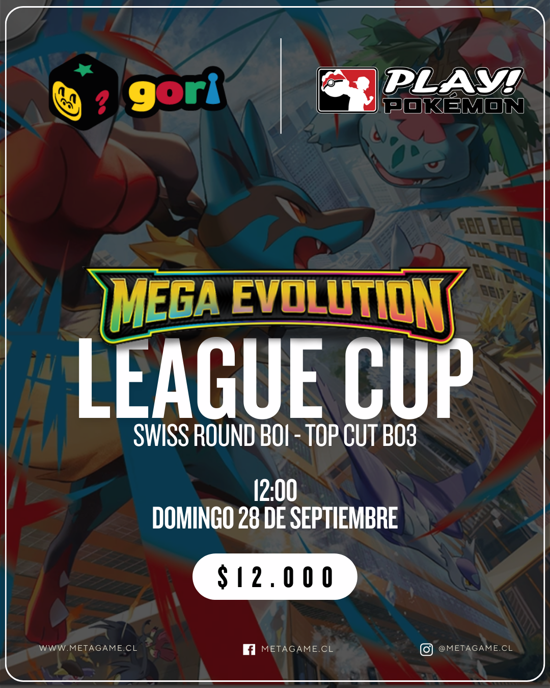 LEAGUE CUP 28 DE SEPTIEMBRE 12:00HRS