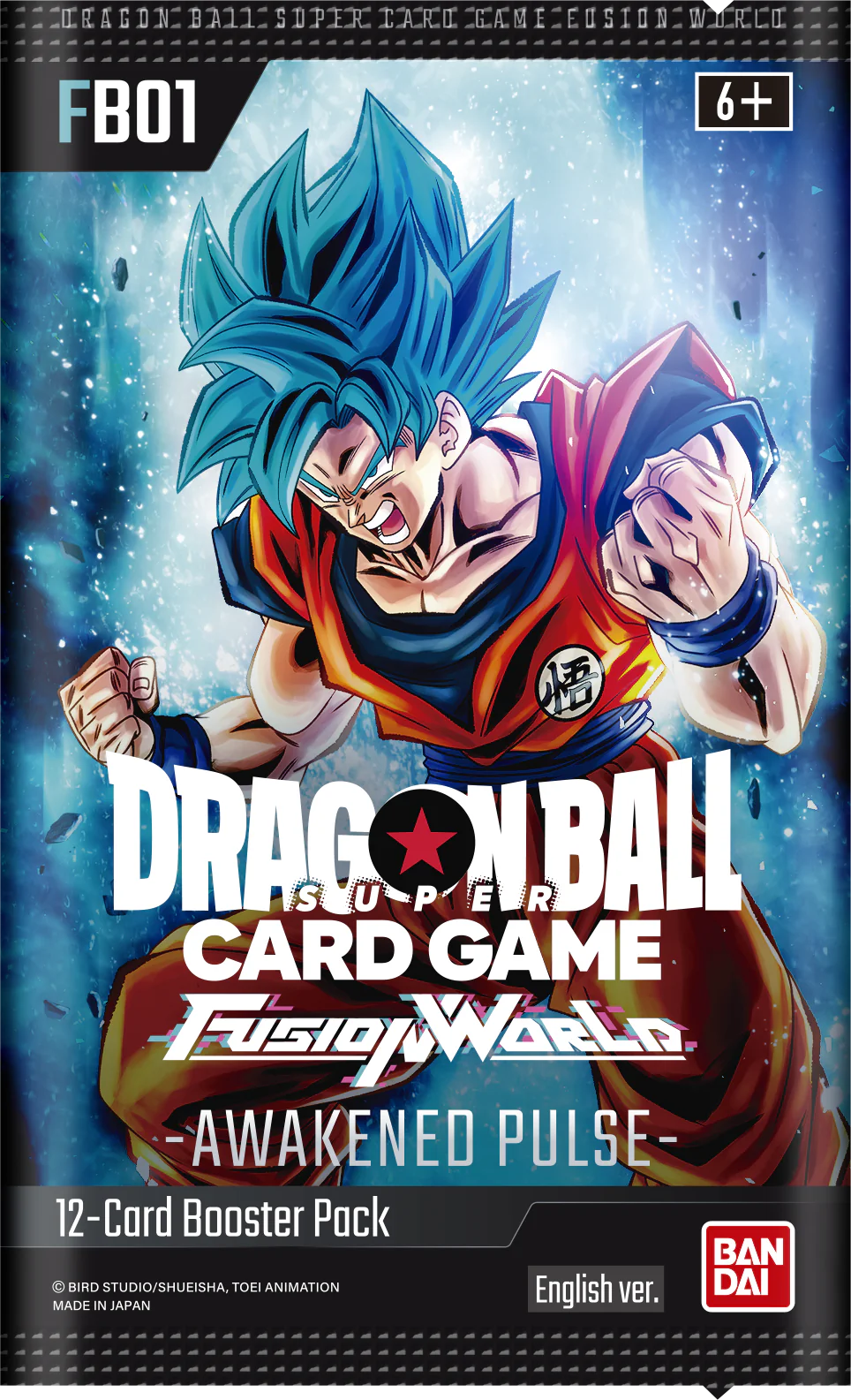 Fusion World: Awakened Pulse FB01 Booster DRAGON BALL CARD GAME