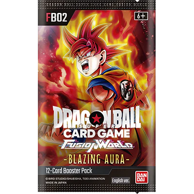 Fusion World: Blazing Aura FB02 Booster DRAGON BALL CARD GAME