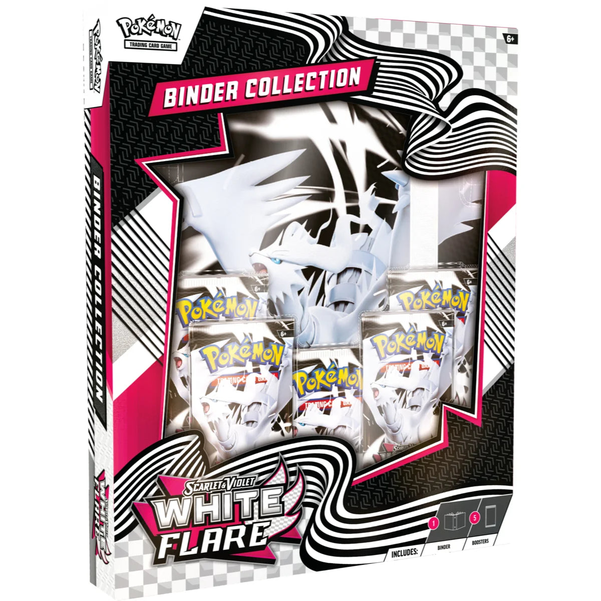 Pokemon TCG Scarlet & Violet - White Flare - Binder Collection - INGLÉS
