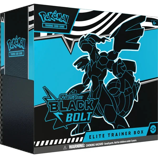 Scarlet & Violet: Black Bolt - Elite Trainer Box - ESPAÑOL