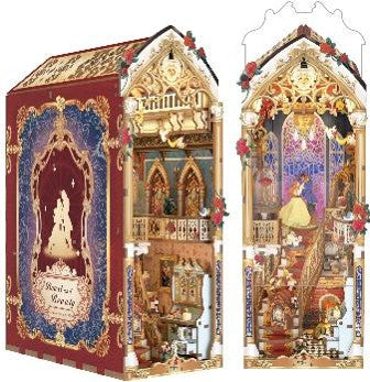 Beast and Beauty Booknook Mecanismo + Dust Cover Doble Iluminación
