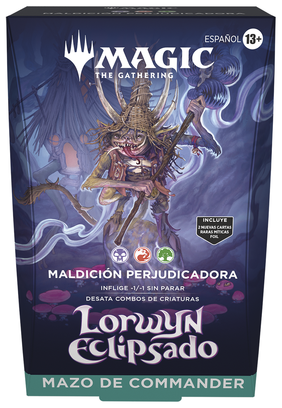 MTG: LORWYN ECLIPSED - COMMANDER DECK - BLIGHT CURSE ESPAÑOL