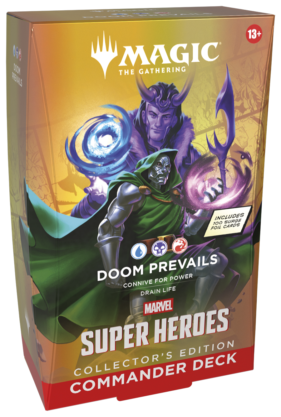 MTG Marvel Super Heroes - Collector Commander Deck - Doom Prevails