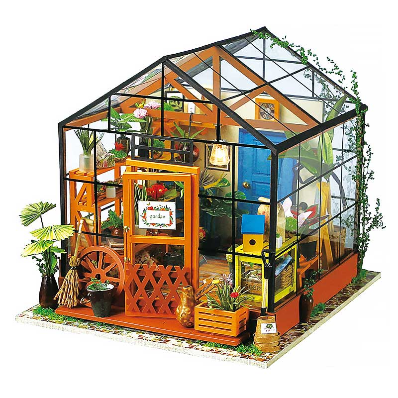 Invernadero Cathy Flower Maqueta Miniatura