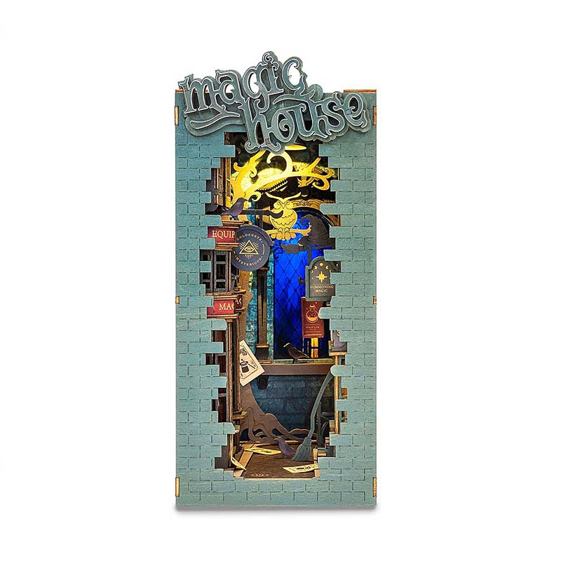 Separador de Libros Magic House Armable Book Nook