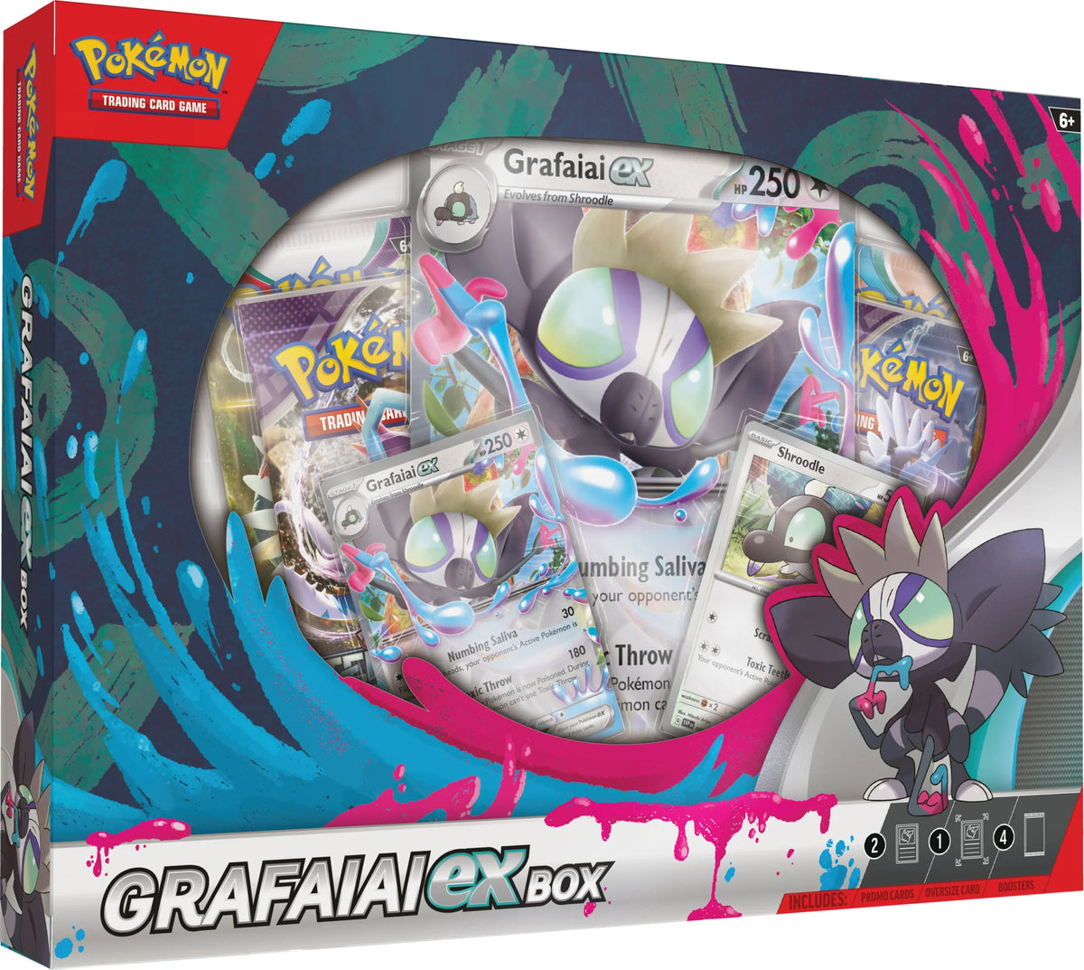 Pokemon TCG Grafaiai EX box (Inglés)