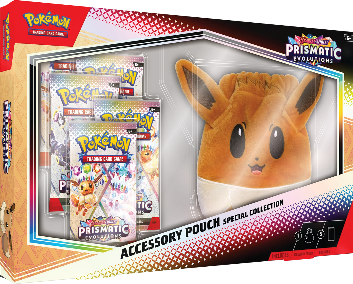 Pokemon TCG: Scarlet & Violet Prismatic Evolutions - Accessory Puch Español