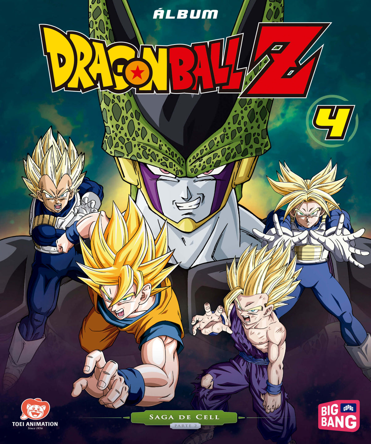 Álbum Dragon Ball Z 4 - Saga Cell BIG BANG