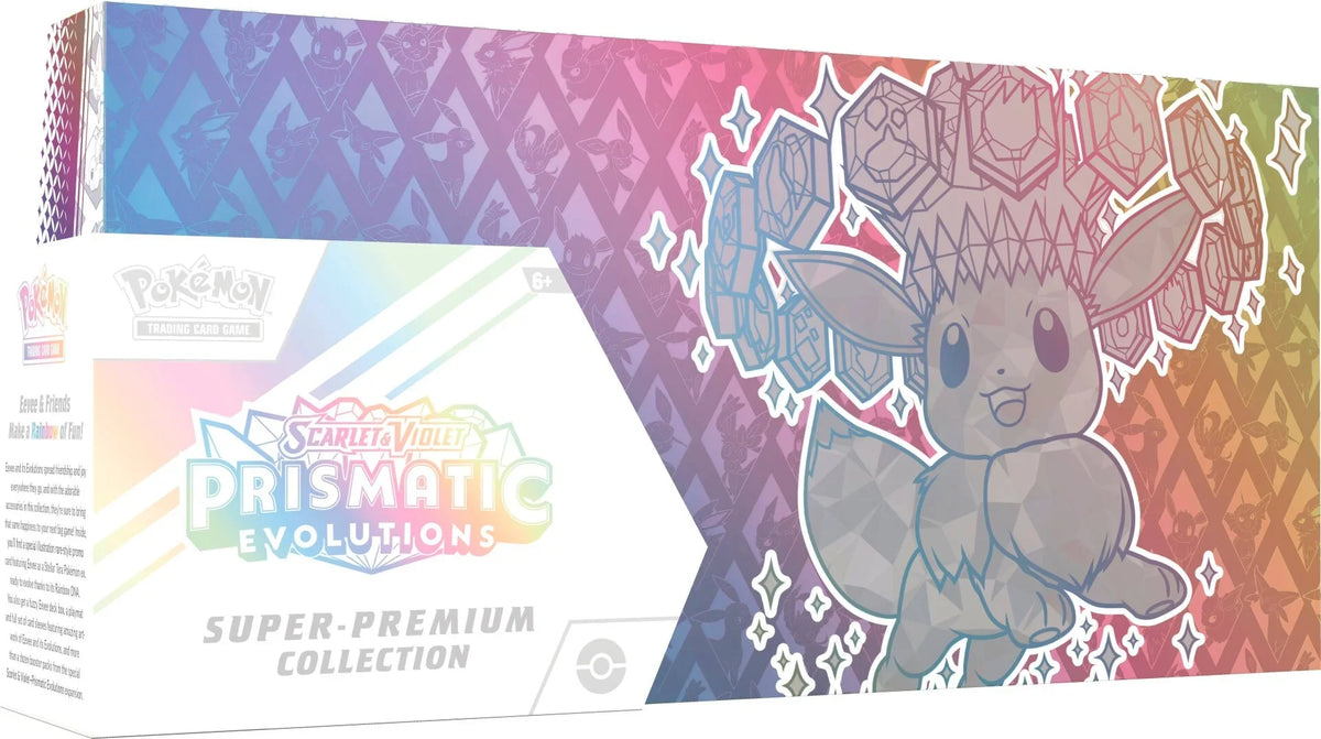 Pokémon TCG Scarlet & Violet Prismatic Evolutions - Super Premium Collection Inglés