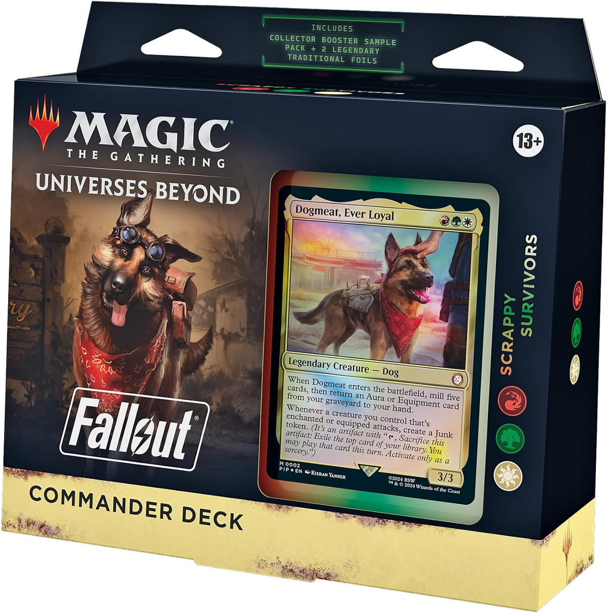 Fallout: Scrappy Survivors Commander Deck MAGIC THE GATHERING