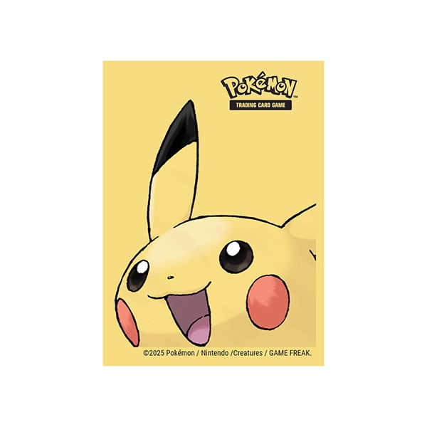 DECK PROTECTORS: POKEMON- PIKACHU 2025 65CT.