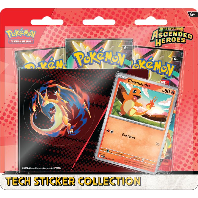 Pokemon TCG: Mega Evolution 02.5 Ascended Heroes- Tech Sticker Collection