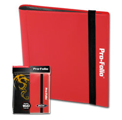Carpeta Pro-Folio 4-Pocket Red BCW