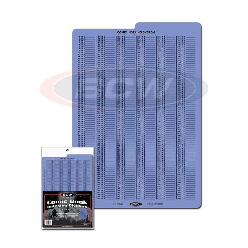 Bolsas Para Comics Bcw Comic Indexing Dividers