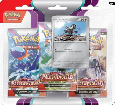 Pokémon TCG Paldea Evolved: Varoom Blister (Inglés)