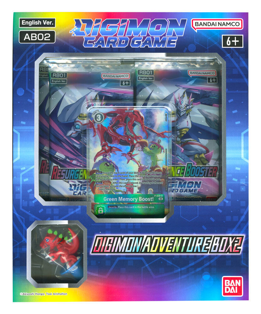 Adventure Box 2: Green memory boost (AB02) DIGIMON CARD GAME