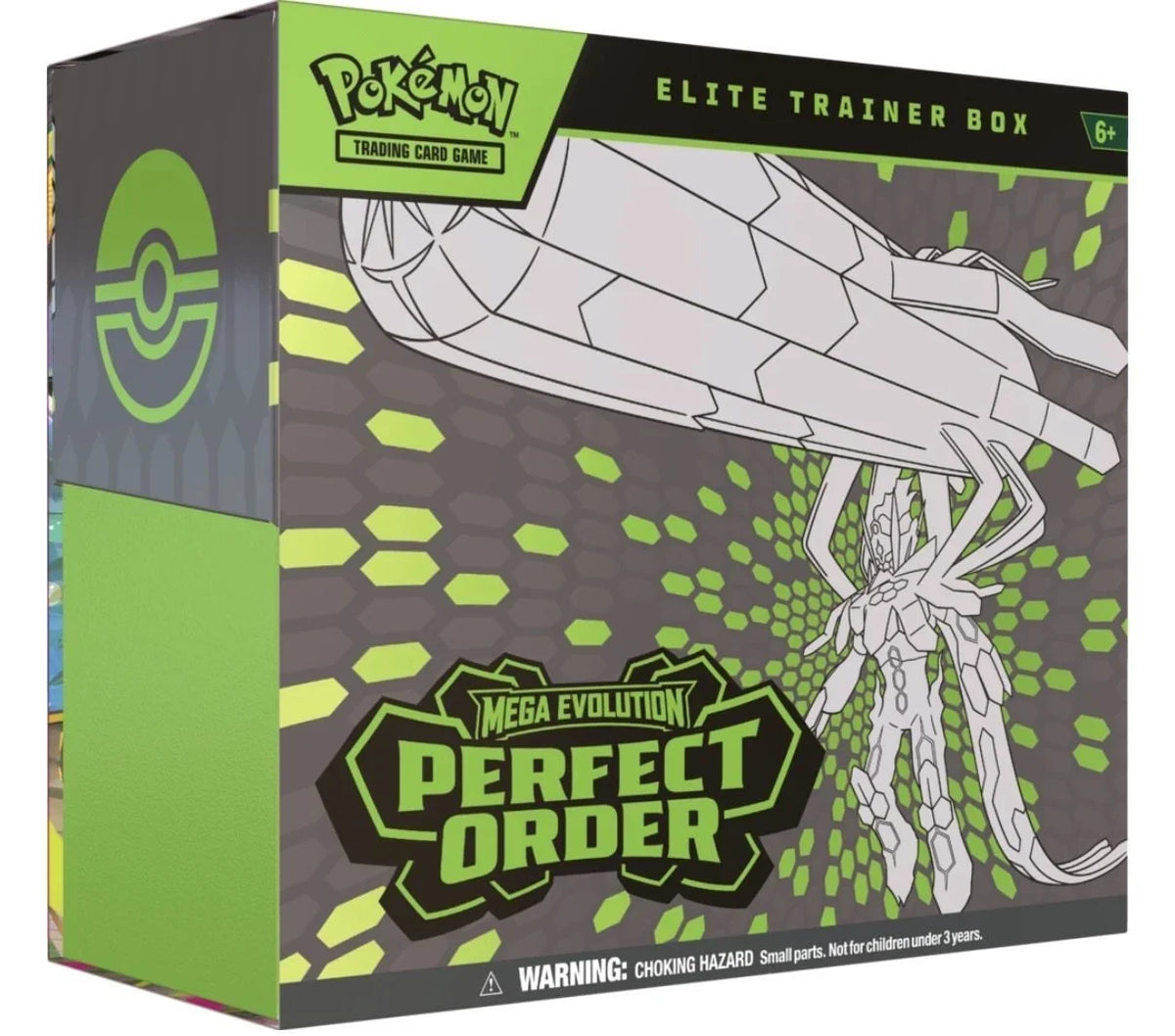 Pokemon TCG: Mega Evolution 03 Perfect Order- Elite Trainer Box Ingles