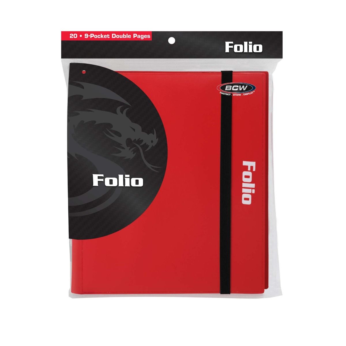 Pro-Folio 9-Pocket Red