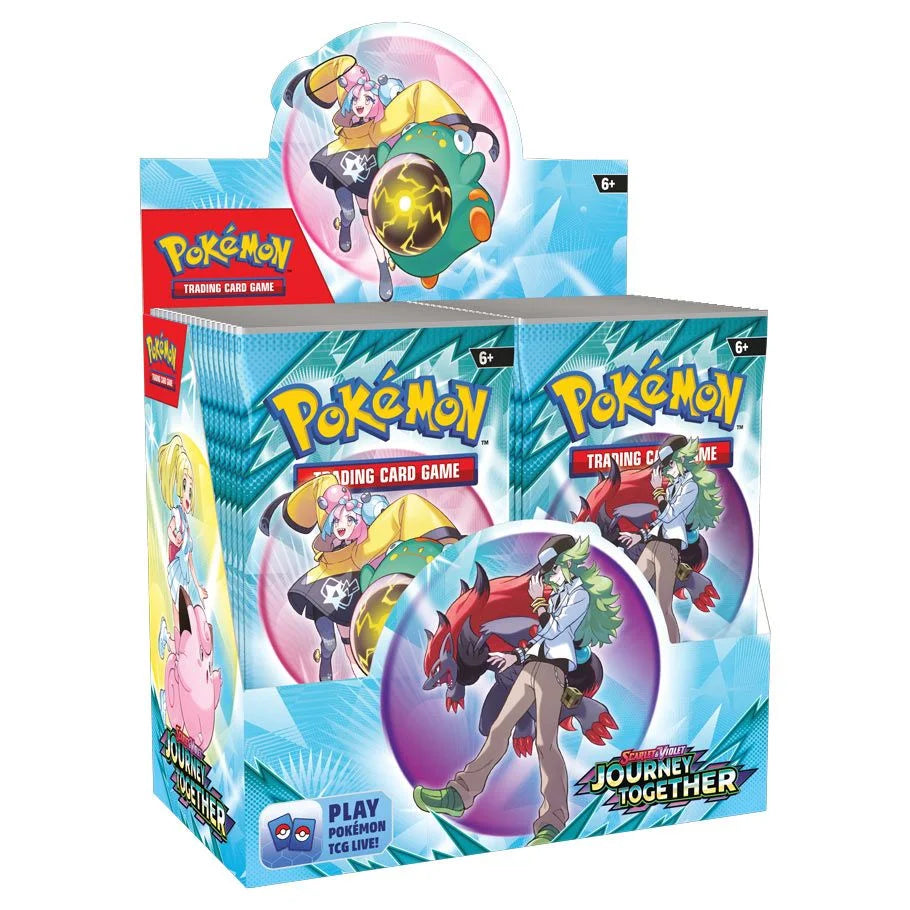 Pokemon TCG: Scarlet & Violet 09 Journey Together- Booster Display