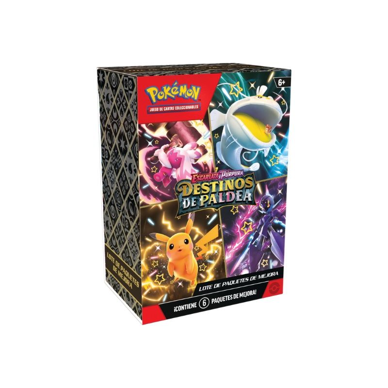 Destinos de Paldea: Lote de paquetes de mejora POKEMON