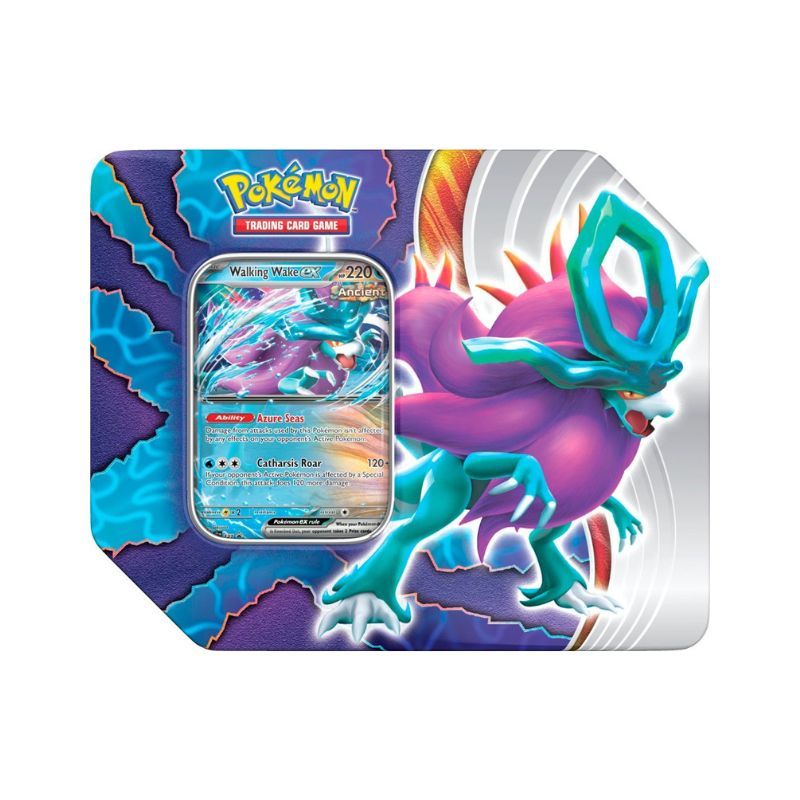 Paradox Clash Tins Walking Wake Ex (Inglés) POKEMON