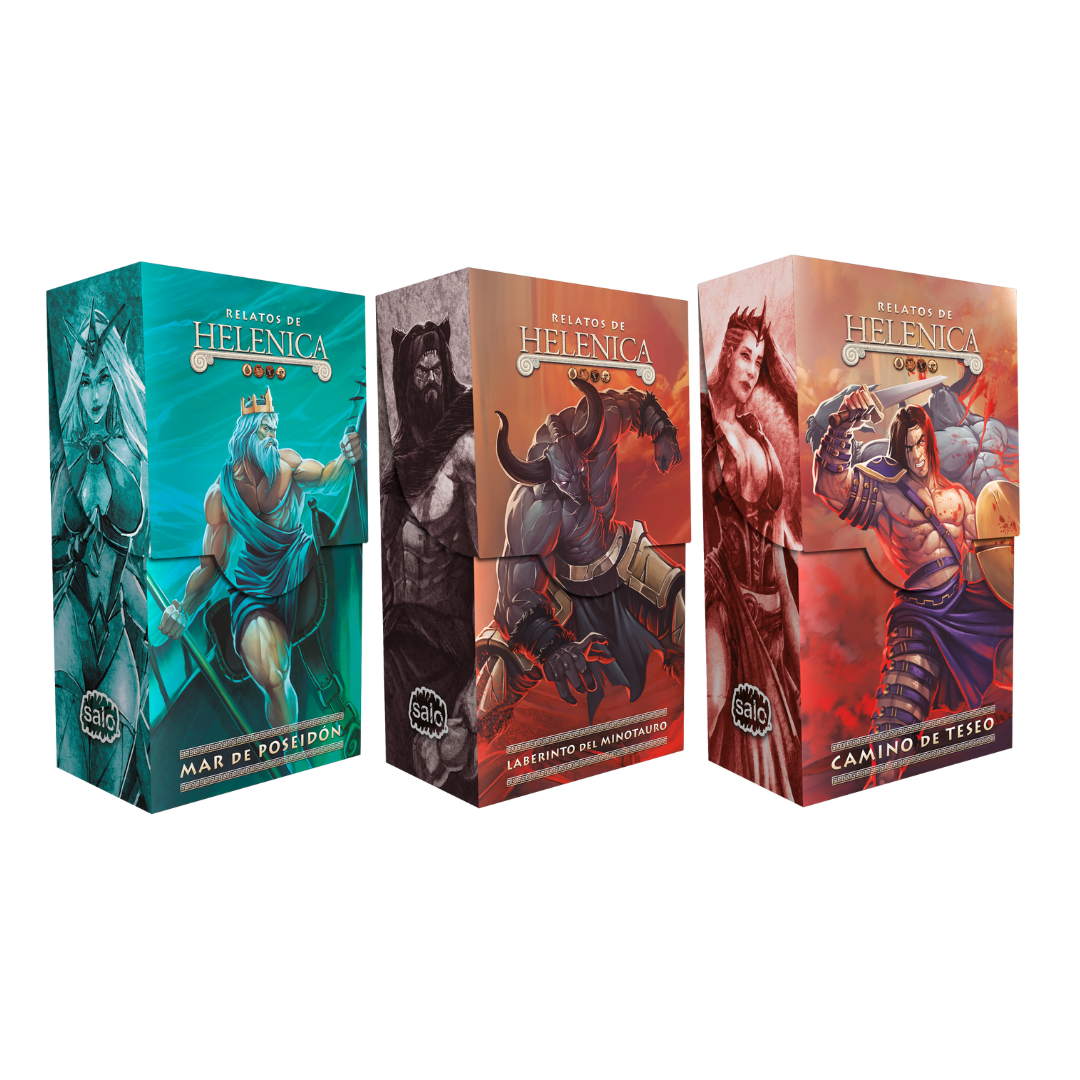 Mitos y Leyendas - Relatos de Helenica - Set