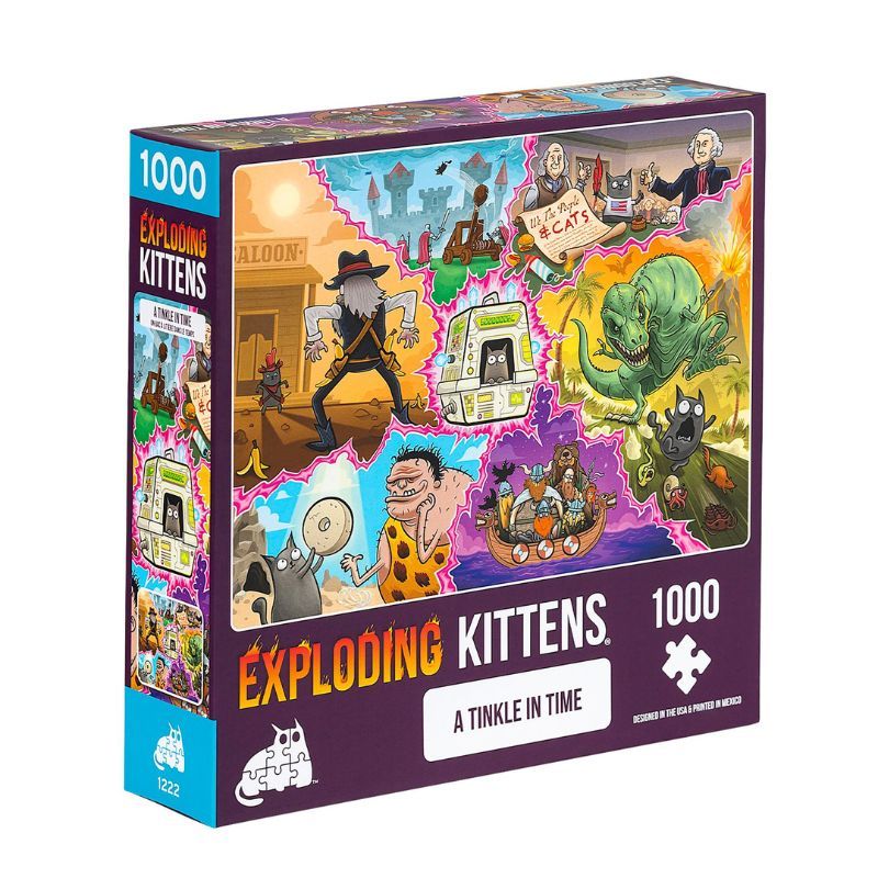Puzzle 1000 piezas Exploding Kittens A Tinkle In Time