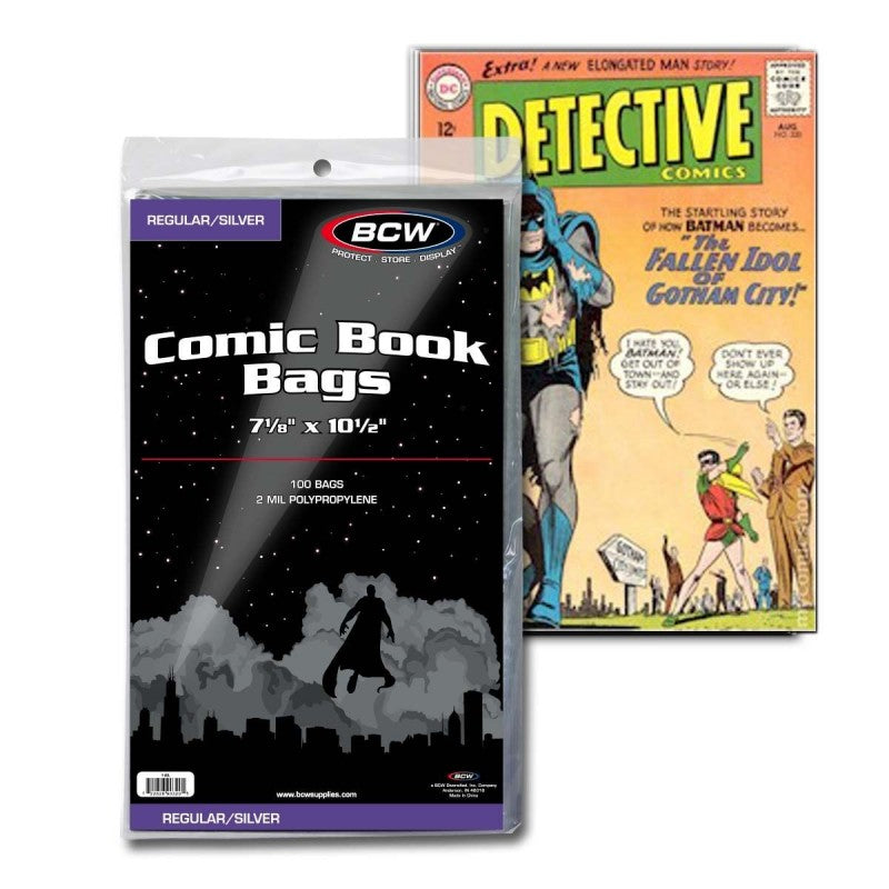 Protectores Bcw Silver Comic Bags