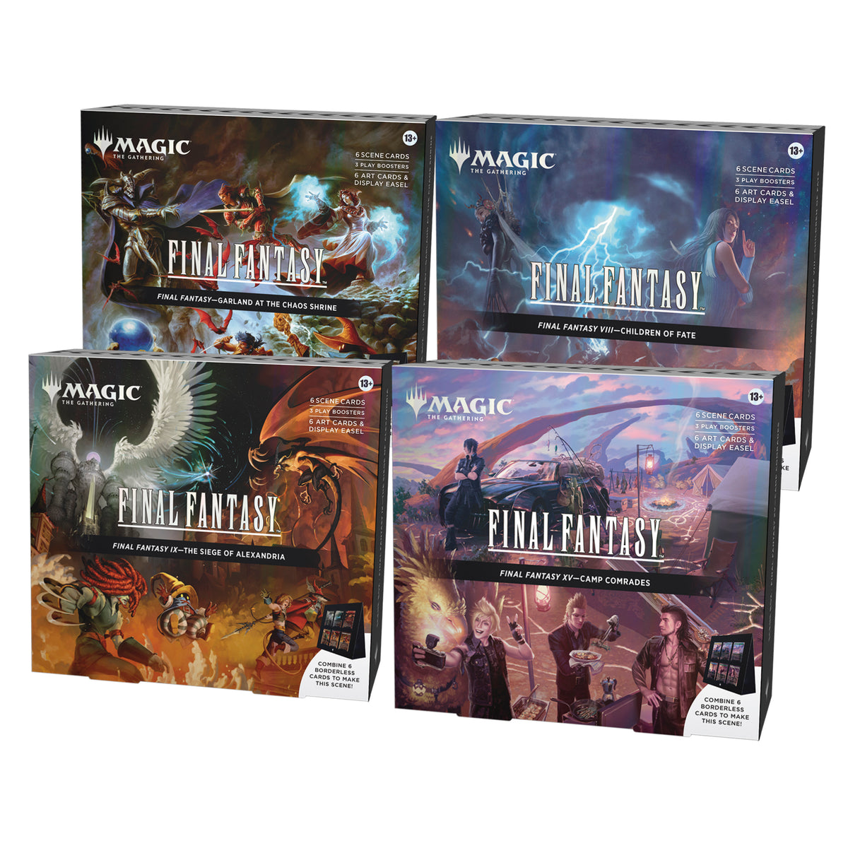 FINAL FANTASY - SCENE BOX - 4 PACK
