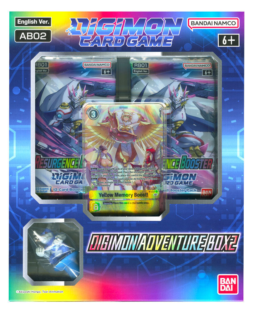 Adventure Box 2: Yellow memory boost (AB02) DIGIMON CARD GAME
