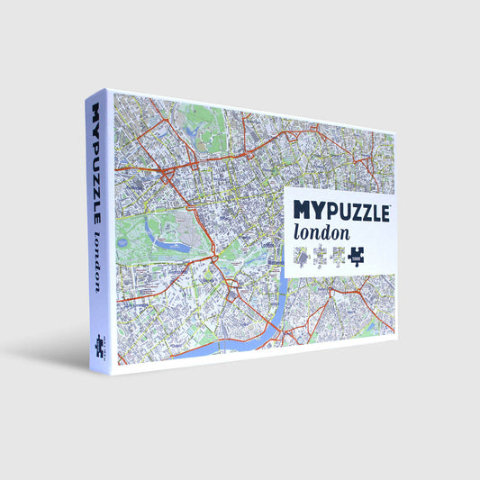 Puzzle Londres Mapa 1000 pcs - Helvetiq