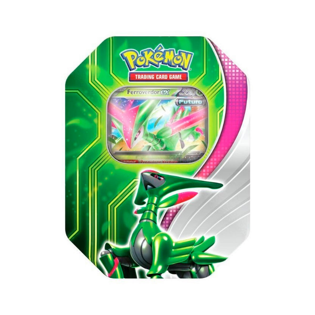 Paradox Clash Tins Ferroverdor Ex (Español) POKEMON