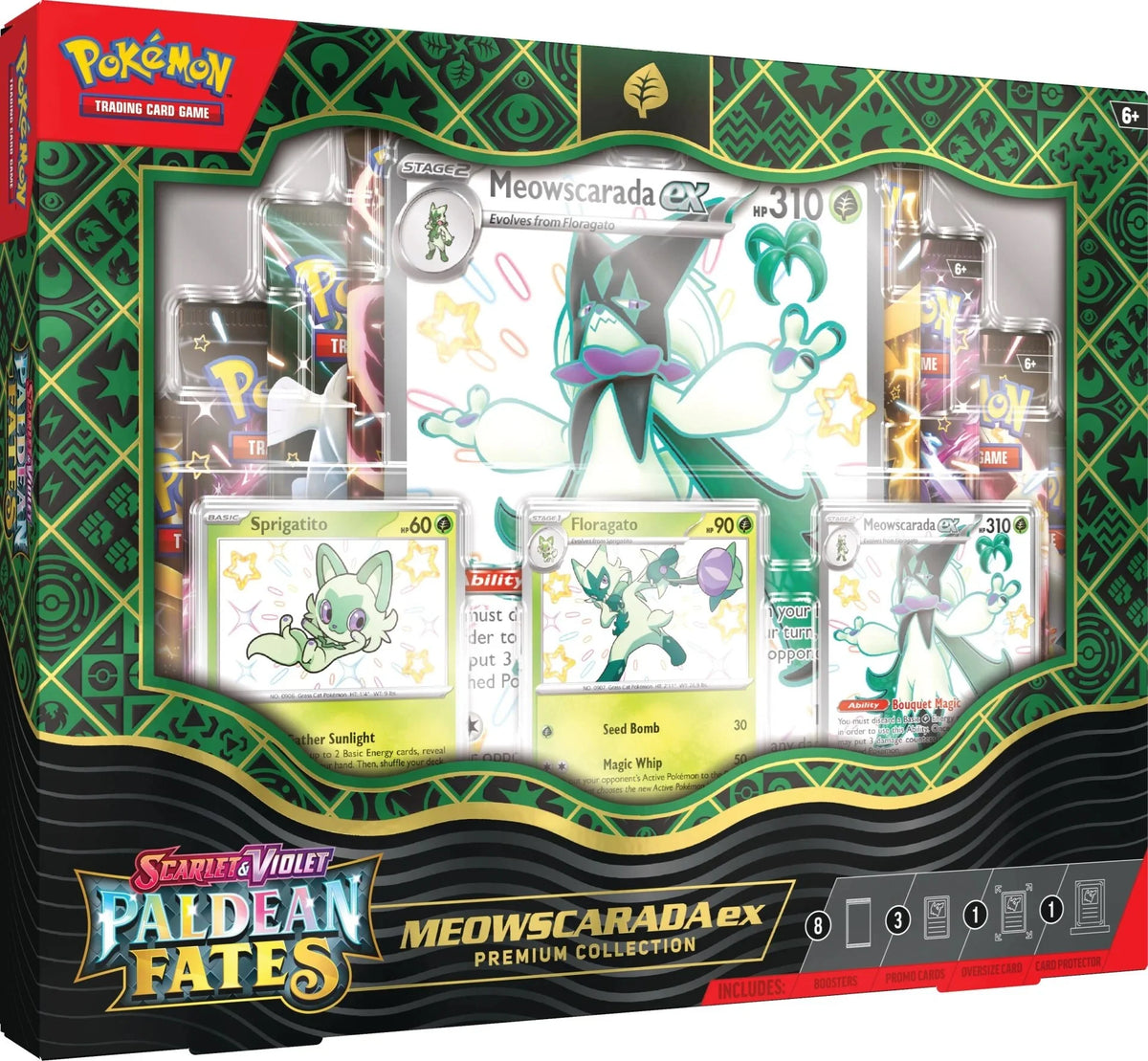 Paldean Fates: Meowscarada Ex POKEMON