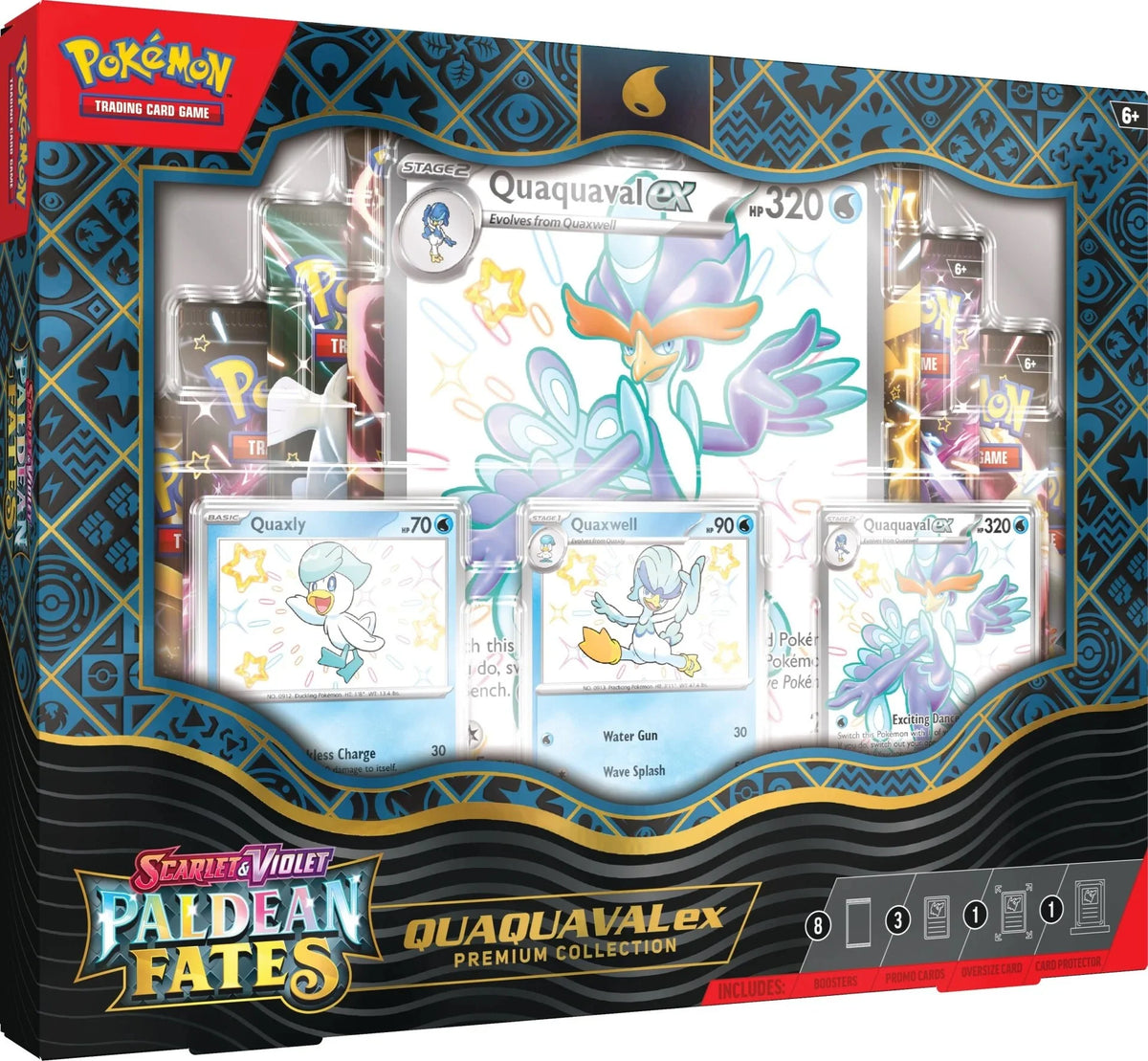 Paldean Fates: Quaquaval Ex POKEMON