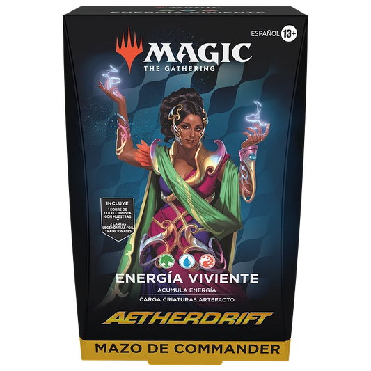 MTG: Aetherdrift Commander Energía viviente - En Español