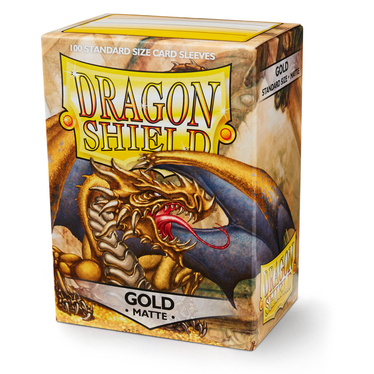 Protectores (100) Dragon Shield Matte - Gold